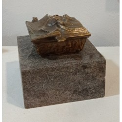 Caseta bronz- suport tigari