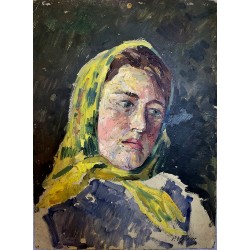 Portret cu basma