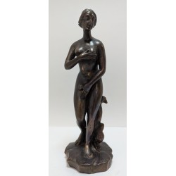 Nud - statueta cupru