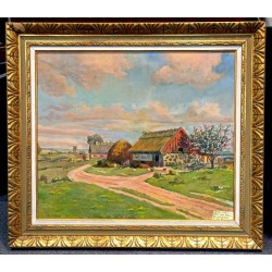 Peisaj rural Mans Person